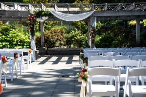 Wisteria hallwedding setup. Frances Gaul photography