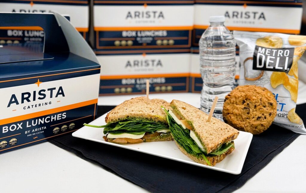 caprese sandwich box lunch
