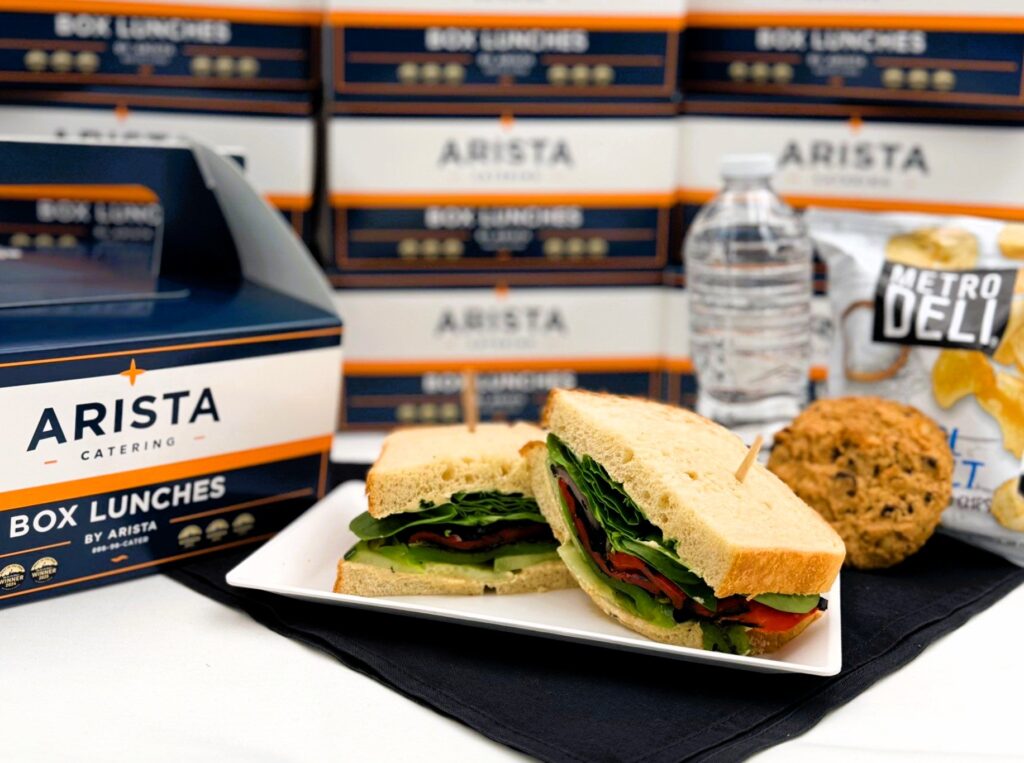 grilled vegetable Sandwich Box Lunch